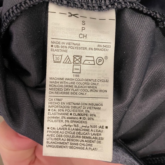 Old Navy - Navy Blue Velvet Short Sleeve Tee - Size S - Picture 4 of 5